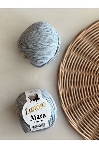 Lanoso Alara Cotton 50 GR Hand Knitting Yarn - Color Code: 940