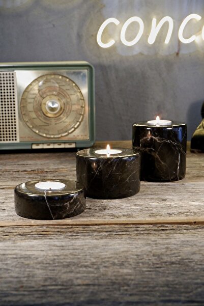 Voodo Concept Bruno Perla 3 Lü Set Mermer Mumluk