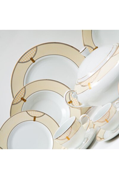 Auratic Assos 82 Parça Yemek Takımı