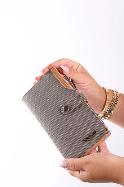 GALB LEATHER Дамски кожен портфейл Lakoste с джоб за 20 карти - с цип и джоб за монети LK-1001
