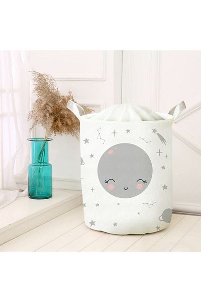 HET Concept Dirty Laundry Picnic Basket - Toy Storage Box, Organizer Folding Basket, Felt Model 40059