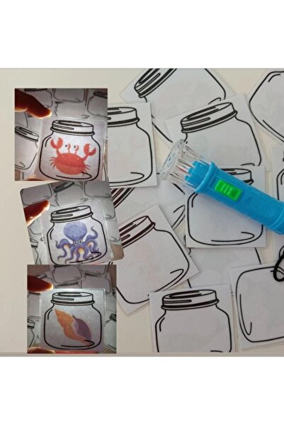 Etkinlik ve çocuk بطاقات المفاجآت مخلوقات البحر