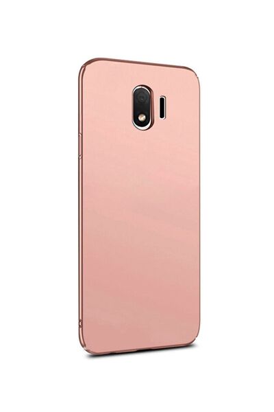 Molly Samsung Galaxy J4 2018 Için Rose Mat Silikon Kılıf