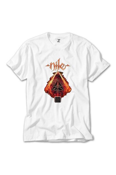 Karadeniz Tricou alb Nile Vile Nilotic Rites