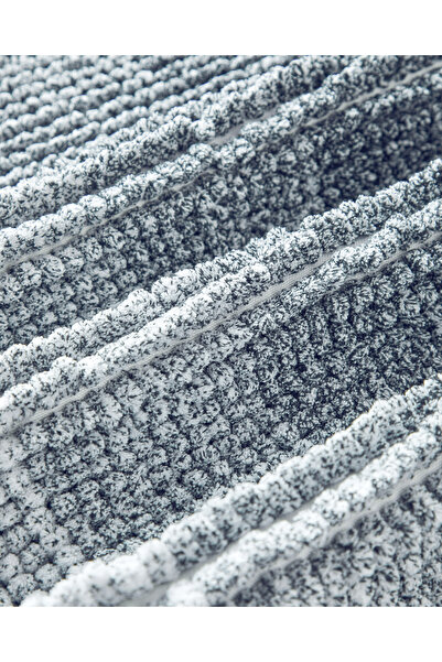 English Home Paige Polyester Gray Bath Mat