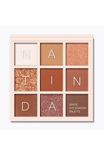 NATİNDA Natinda#02 Magic Eye Shadow Palette - Shimmering Headlamp Design