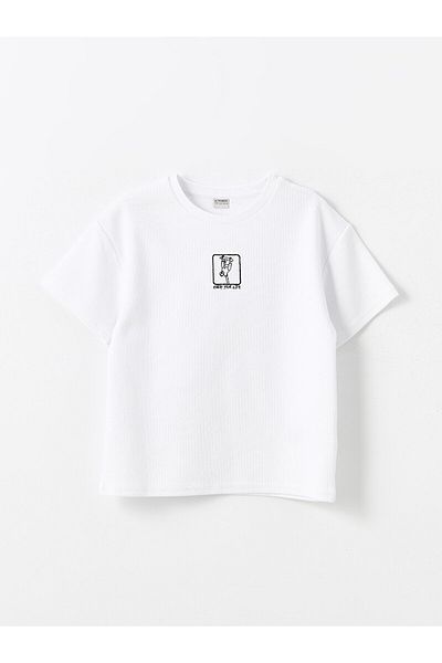 LC Waikiki Μπλουζάκι για αγόρι - LCW, Άνετη εφαρμογή, Crew Neck