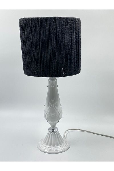 sgeteknoloji Wicker Braided Modern Lampshade - Metal Embroidered