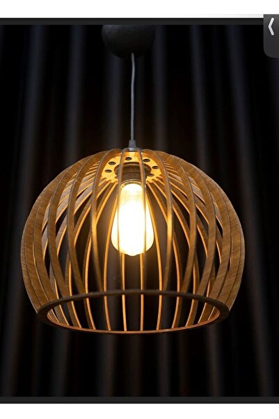 Ferisa Home AHŞAP ZEUS MODERN RUSTİK BOHEM MUTFAK YATAK ODASI SALON AVİZESİ