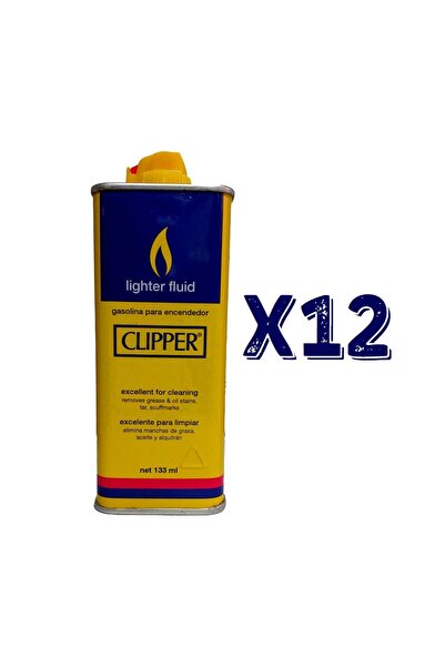 Clipper Çakmak Benzini 133 Ml 12 Adet