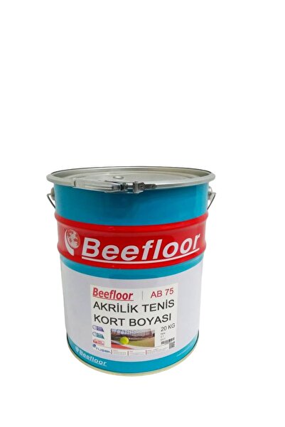 Beefloor Akrilik Tenis Kort Boyası (Dış Zemin Boyası) 20 Kg