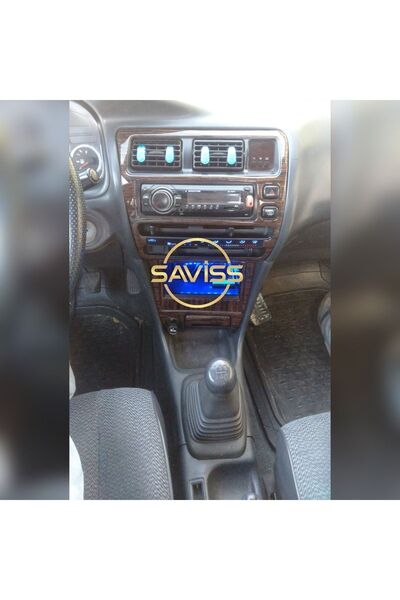 Saviss Toyota Corolla Efsane kasa, Özel desen Koyu Meşe Full Set Torpido Maun...