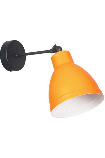 Fer Avize Denis Modern Design Orange Color Single Wall Sconce with Adjustable Head