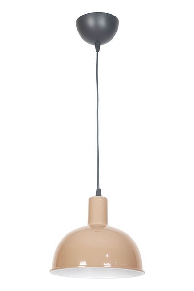 Fer Avize Prague Modern Design Brown Color Metal Cafe - Kitchen Single Chandelier