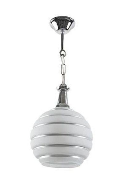 Kydonia Dizayn Modern Silver Single Glass Pendant Chandelier