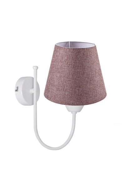 Fer Avize Modern Linen Fabric Lampshade Sconce