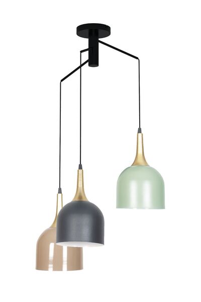 Fer Avize Reina Otantik Tasarım Salon - Cafe - Mutfak - Çocuk Odası Kahve Siy...