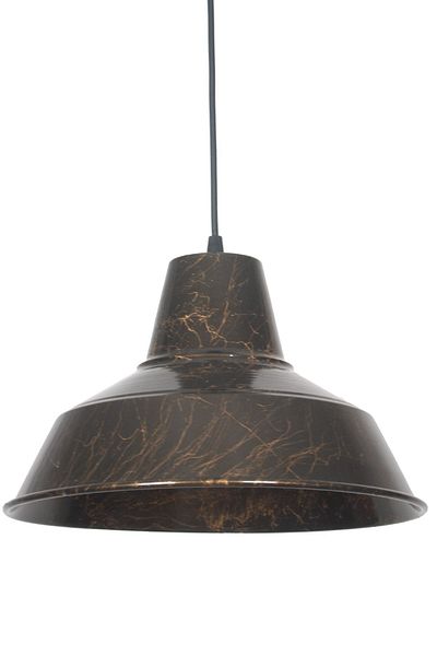 Fer Avize No33 Modern Design Ceramic Pattern Colored Metal Pendant Lamp Cafe - Kitchen Single Chandelier