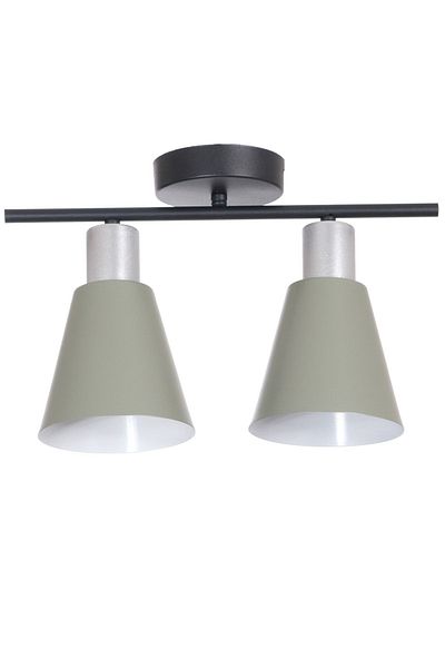 Fer Avize Cool Modern Design Bedroom - Living Room - Kitchen - Cafe Green Color 2-Piece Chandelier