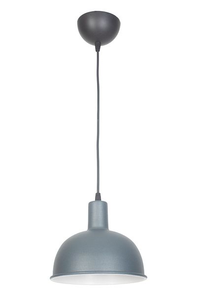 Fer Avize Prague Modern Design Anthracite Color Metal Cafe - Kitchen Single Chandelier