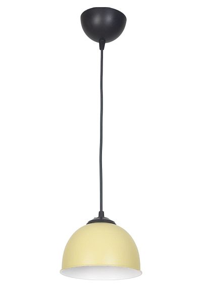 Fer Avize Cute Small Modern Design Cream Color Meta Lcafe - Kitchen Single Chandelier