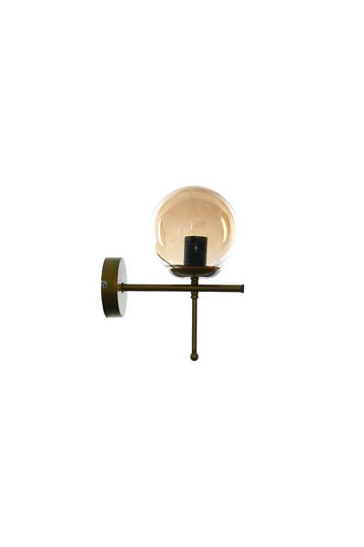 Biotronik Cello Wall Sconce Modern Design Antique Color Honey Glass Cafe - Kitchen - Bedroom - Hall Wall Sconce