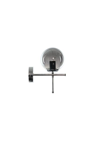 Biotronik Cello Sconce Modern Design Gray Color Smoked Glass Cafe - Kitchen - Bedroom - Hall Wall Sconce