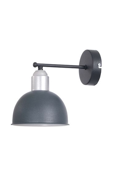 Fer Avize Şirine Modern Design Living Room - Kitchen - Bedroom - Anthracite Gray Color Wall Sconce