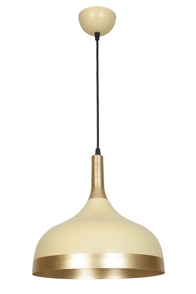 Fer Avize Cosmos Special Design Sports Modern Cream Gold Cafe - Kitchen Pendant Lamp Single Chandelier