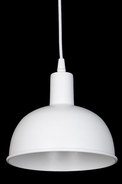 Fer Avize Prague Modern Design White Interior Metal Cafe - Kitchen Single Chandelier