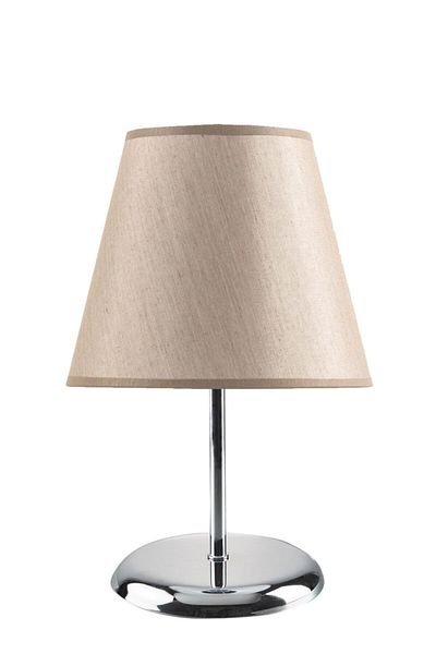 Fer Avize Modern Chrome Leg Mink Head Table Lamp Lampshade