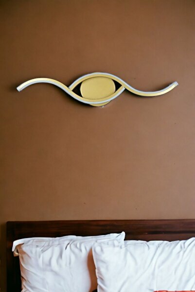 Fer Avize Ezgi Modern Tasarım Eskitme Renk Gün Işığı Ledli Banyo - Mutfak - Salon Led Duvar Aplik