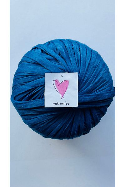 Makromİps PREMIUM SOFT RAFFIA STRING - 50 gr 65m Μαλακή φυσική μαρμαρυγωμένη τσάντα ράφι, σχοινί χαρτί και χόμπι πλεξίματος χειρός