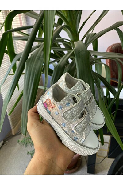 STARYOU STORE Frozen Velcro Worked Children's Sneakers - Orthopedic Transparent Sole