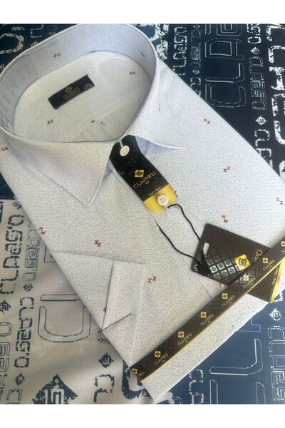 CLASSO Battal Size Short Sleeve Shirt