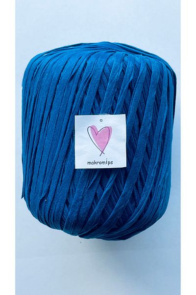 Makromİps PREMIUM SOFT RAFFIA STRING - 50 gr 65m Μαλακή φυσική μαρμαρυγωμένη τσάντα ράφι, σχοινί χαρτί και χόμπι πλεξίματος χειρός