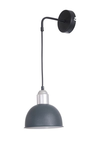Fer Avize Şibas Walking Stick Modern Design Living Room - Kitchen - Bedroom - Anthracite Gray Color Wall Sconce