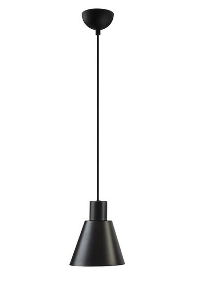Fer Avize Trend Modern Design Cafe Kitchen Black Color Single Chandelier