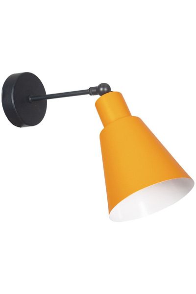 Fer Avize Trend Modern Design Orange Color Single Sconce with Adjustable Head