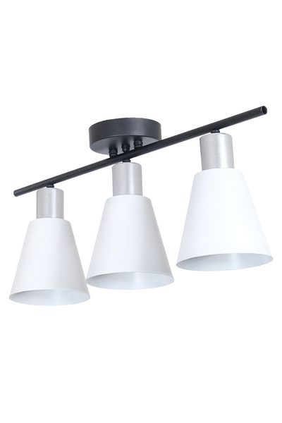 Fer Avize Cool Modern Design Bedroom - Living Room - Kitchen - Cafe White Color 3-Piece Chandelier