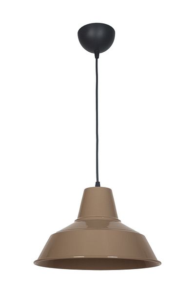 Fer Avize No33 Modern Design Brown Color Metal Pendant Lamp Cafe - Kitchen Single Chandelier