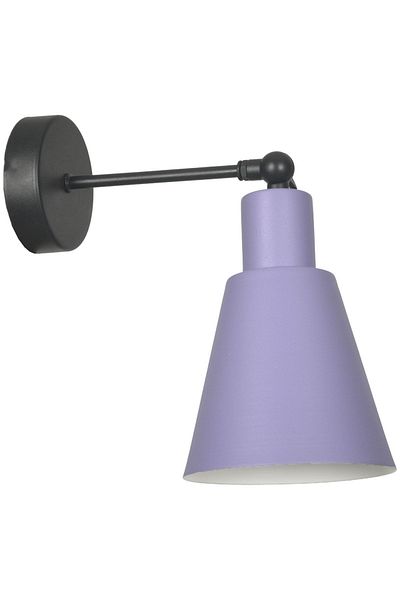 Fer Avize Trend Modern Design Lilac Color Single Sconce with Adjustable Head