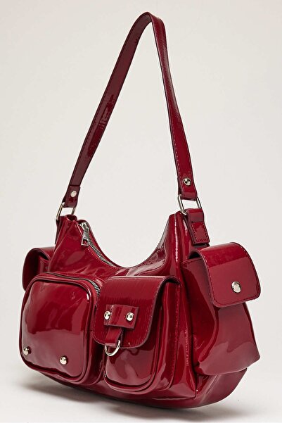 ALTUDA Geantă de umăr cu mai multe buzunare pentru femei Poly