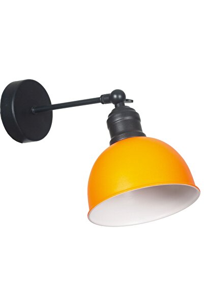 Fer Avize Şirin Modern Tasarım Ayarlanabilir Başlı Turuncu Renk Tekli Aplik