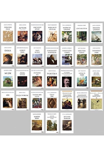 Can Yayınları Can Yayınları Dünya Klasikleri Seti 31 Kitap