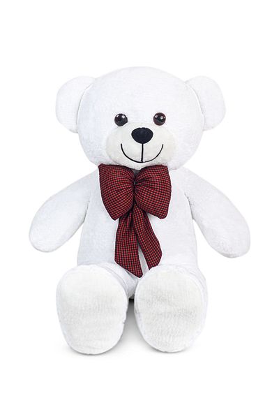 Princess Bear Giant Bear of Love: 100 cm Plush with Bow Tie and Heart Gift