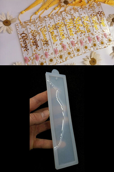 Aj Resincraft Epoksi Silikon Kalıp Tekli Kitap Ayracı