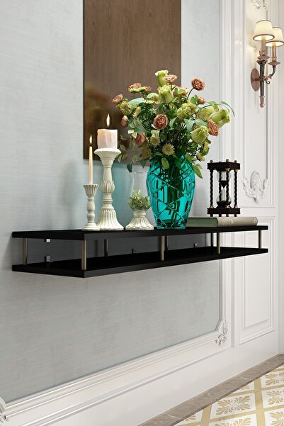 Givayo Mobilya Kane Dresuar Siyah Altın Demir