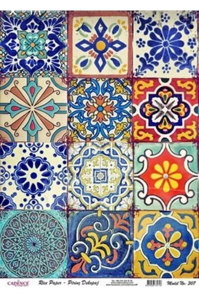 Cadence Pirinç Dekopaj Kağıdı 29x42cm No:307