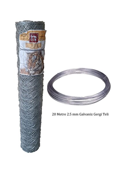 Genel Markalar Hataş Teknik Hırdavat Bahçe Çit Teli 1 Metre Yükseklik 20 Metr...